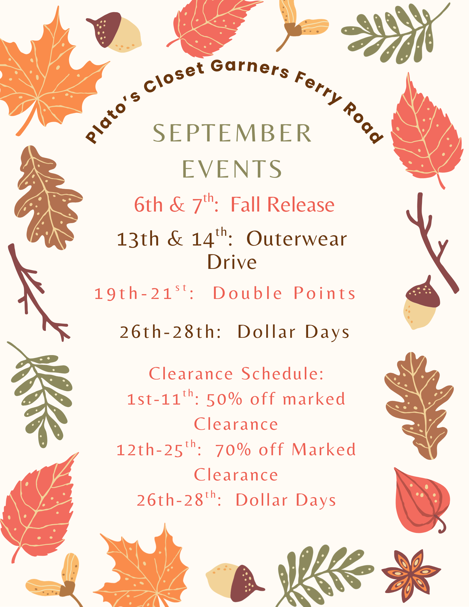 September Events